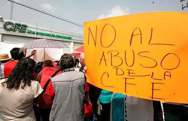 CFE viola derechos humanos en plena pandemia