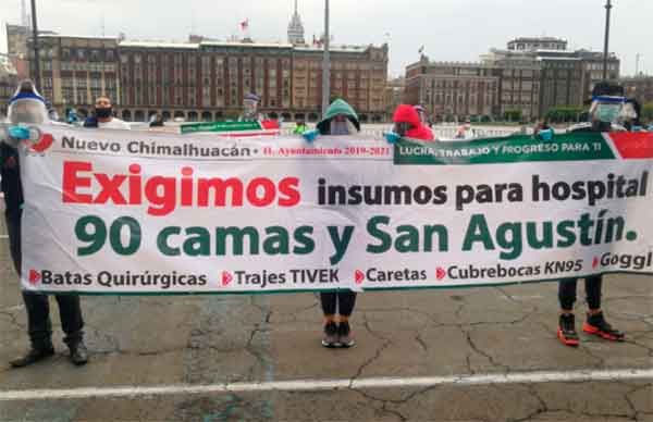 Con AMLO, médicos en guerra y sin fusil