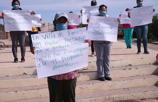 Nula atención del Gobierno federal provoca manifestación 