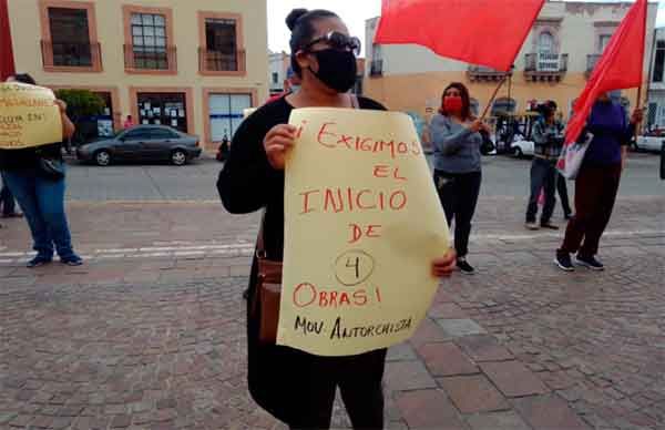 Alcalde de Fresnillo recibirá a antorchistas, esperan solución