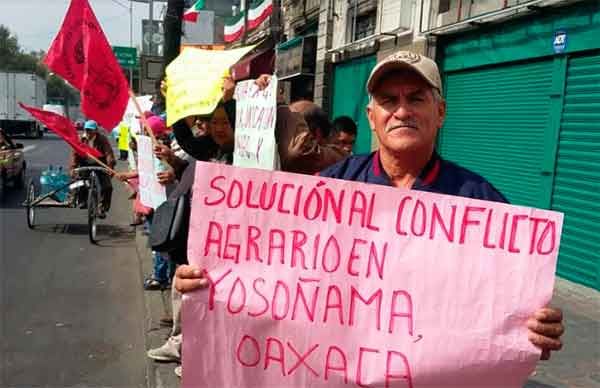 Expresan habitantes de Ixtlahuaca solidaridad con Yosoñama, piden fin a violencia