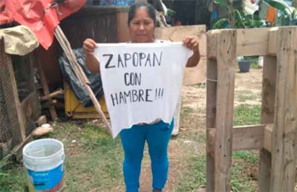 Incumple Ayuntamiento de Zapopan entrega de apoyos alimentarios