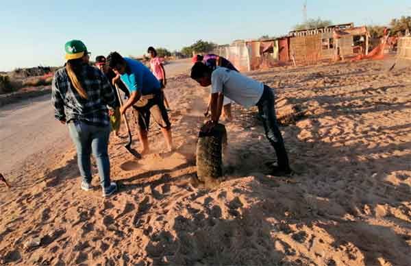 Jornada de limpieza comunal en Puerto Libertad