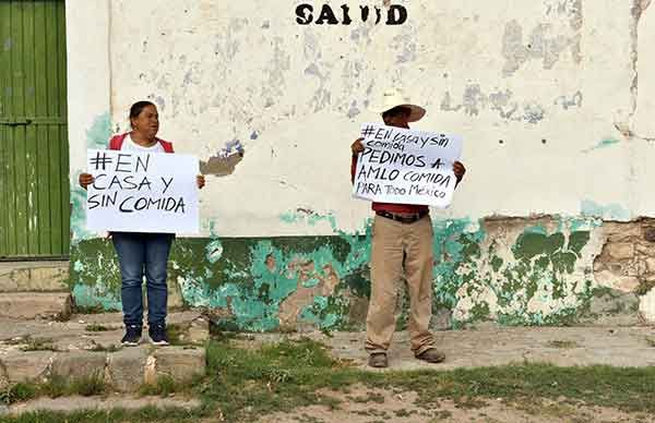 Habitantes de la comunidad de Zaragoza se suman a exigencia de demandas 