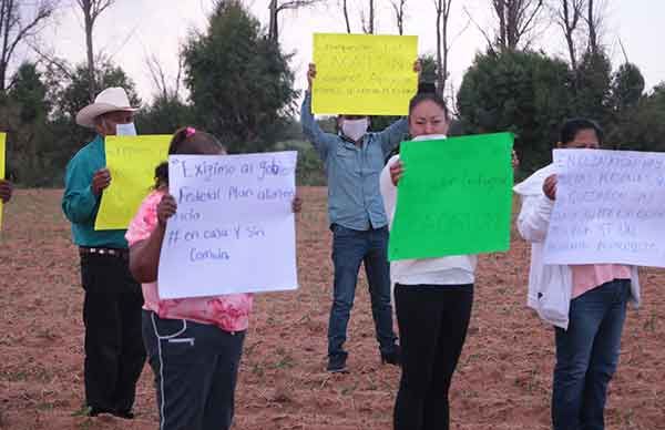 Campesinos de Villa de Ramos exigen apoyo agrario 