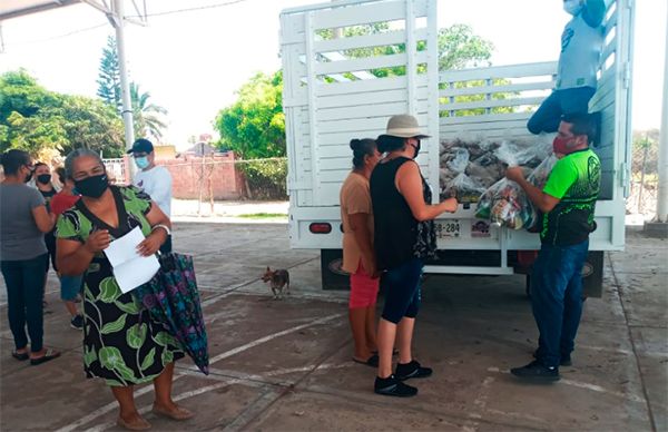 Logra Antorcha apoyos alimenticios para poblados rurales de Sinaloa