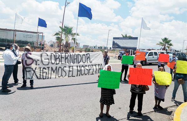 Continúa sin solución la construcción de un Hospital en Villa Hidalgo