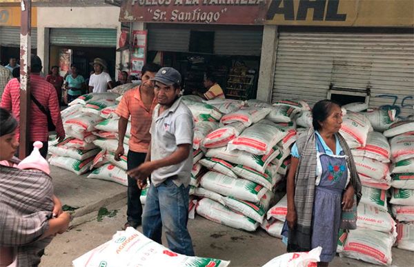 Llega fertilizante a pequeños productores de maíz de Acatempa