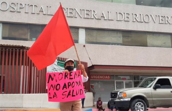 Rioverdenses demandan atención del Gobierno federal a Hospital General de la zona