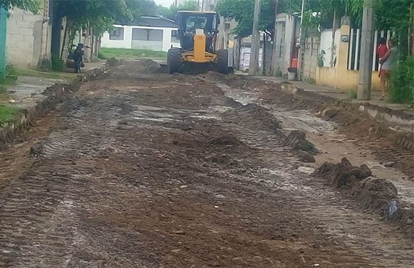 Logran antorchistas de Matacocuite arreglo de calles