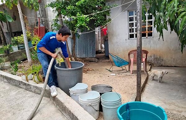 Exigen en Palenque solución a escasez de agua potable