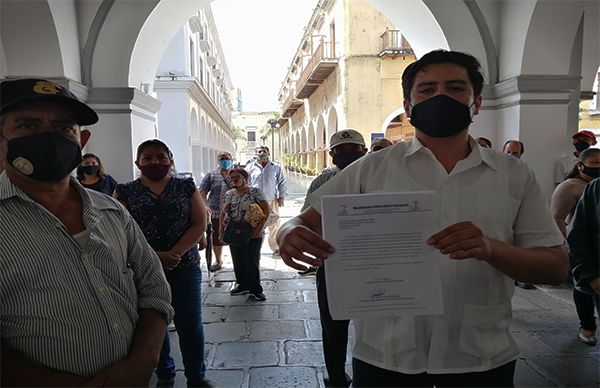 Antorchistas jarochos solicitan ser atendidos por el Alcalde de Veracruz