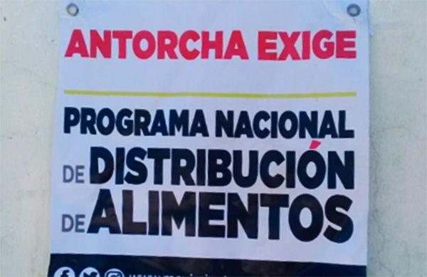 Protestan en Madero por rezago de apoyo alimentario