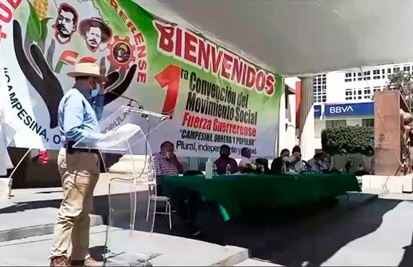 Brinda Fuerza Guerrerense respaldo a Antorcha ante ataques de la UIF