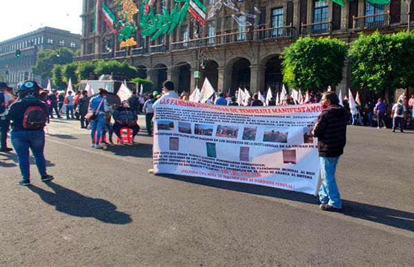 Piden a Gobierno morenista de la CDMX atención a demandas