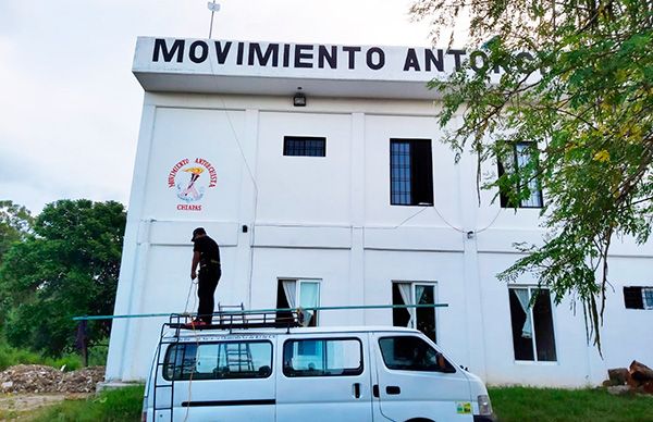 Instala Antorcha internet gratuito para estudiantes de zona maya