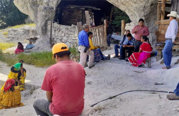 Indígenas rarámuris se unen a la lucha por el Seguro Agrícola Catastrófico