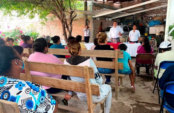 Apoyan con despensas a antorchistas de Tepezalá