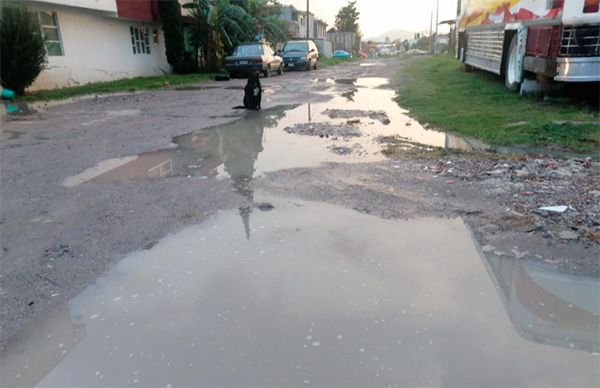 Gobierno morenista deja sin obras a colonias de la capital