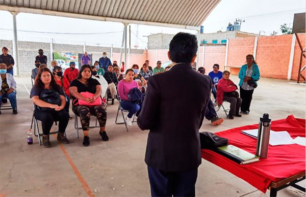 Antorchistas de Chihuahua se solidarizan con sus compañeros de Puebla