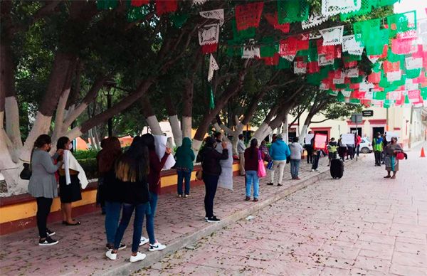 Exige Antorcha vivienda para el pueblo de Peñamiller