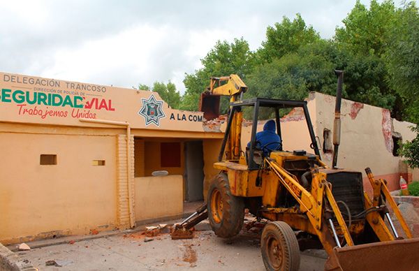 Arranca construcción de nueva comandancia de policía en Trancoso