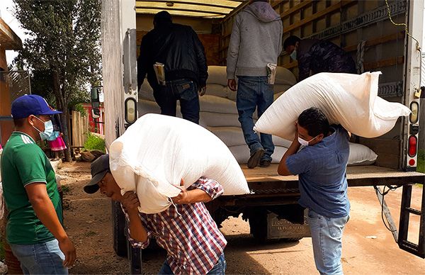 Antorchistas logran beneficios para pequeños productores del Mezquital