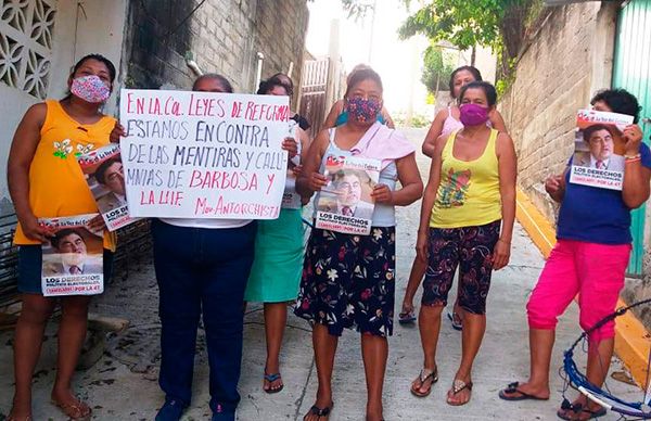 Se unen colonos de Acapulco se unen a defensa del antorchismo poblano