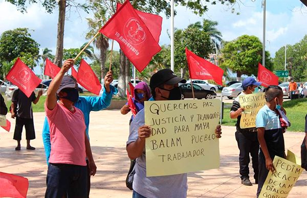 Señor gobernador, pedimos paz para Maya Balam, Quintana Roo