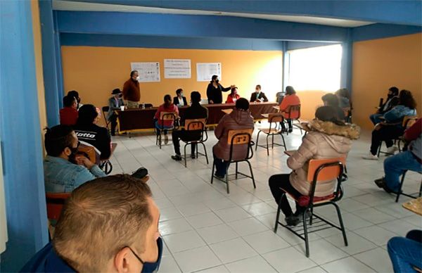 Construyen arcotechos para bachillerato en Cuautitlán Izcalli