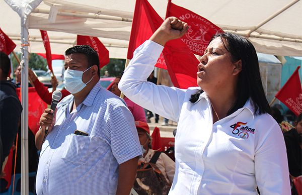 Exigen coahuilenses liberación de líder antorchista