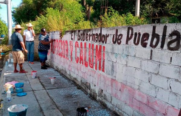 Colonos de Acapulco denuncian represión del Gobierno de Puebla