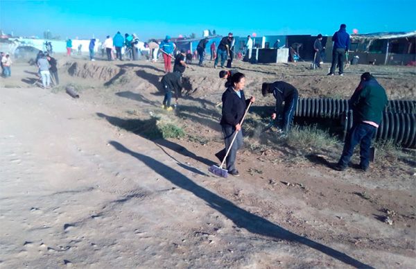 Fomenta Antorcha trabajo colectivo en comunidades 