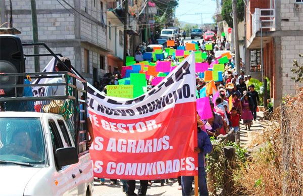 Acudirán mañana antorchistas al ayuntamiento de Olinalá