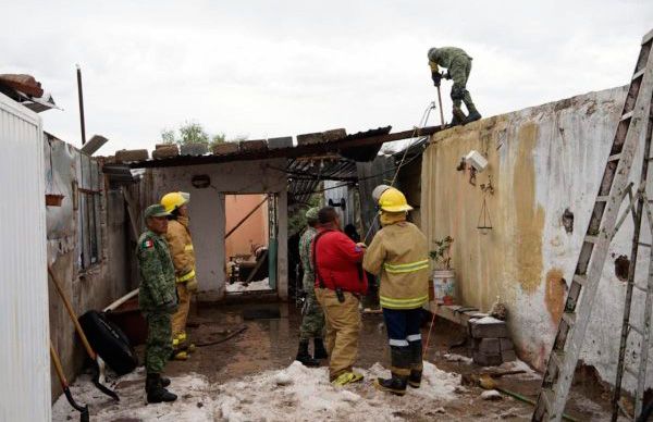 Esperan damnificados por lluvias en Calera apoyos para viviendas