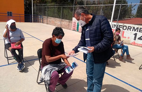 Registran a antorchistas a programa Acciones Contigo en Aguascalientes