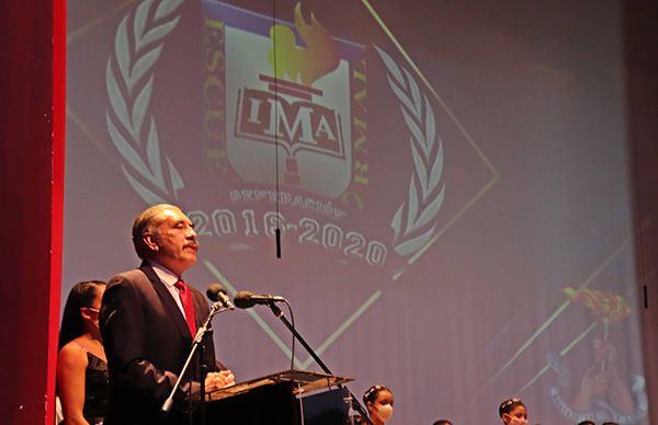 Clausura generación 2016-2020 de ENIMA en Chimalhuacán 