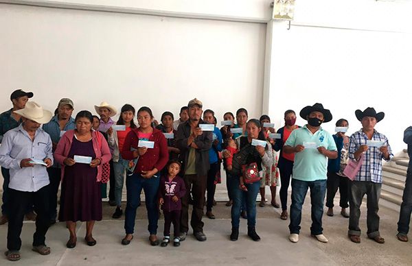 Seguro Agrícola Catastrófico, aliciente para campesinos de Zapotitlán Tablas