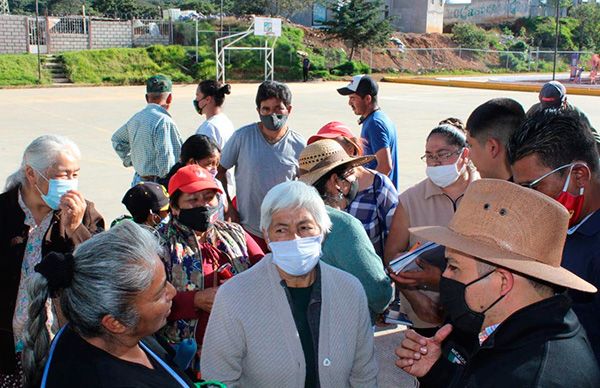 Antorcha sigue visitando las comunidades de Nicolás Romero