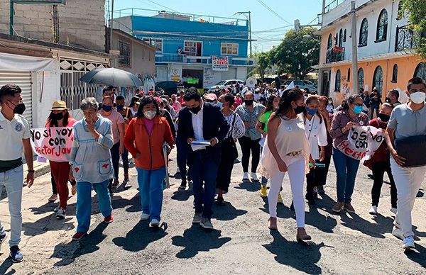 Con unión se gestionan obras para Granjas Guadalupe: Antorcha