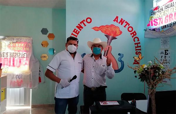 UNIDOZ y Antorcha llevan jornada de salud visual a Zumpahuacán