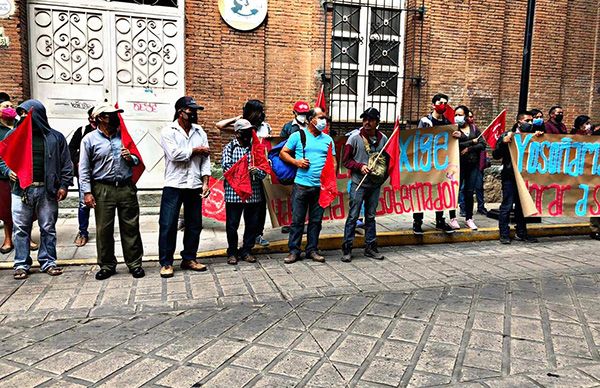 Exigen activistas de Antorcha justicia por crímenes en Yosoñama