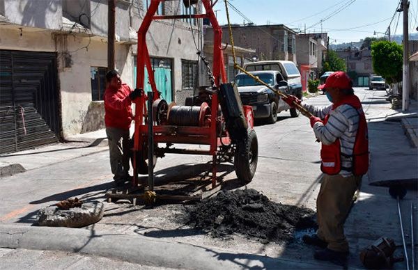 ODAPAS concluye rehabilitación y mantenimiento de drenaje en San Pablo y Corte Loma San Pablo