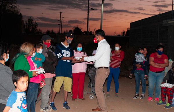 Antorcha siempre es solidaria con los guadalupenses.