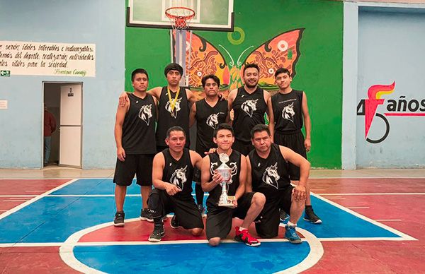 Liga Espartaco de Basquetbol tiene a sus primeros campeones