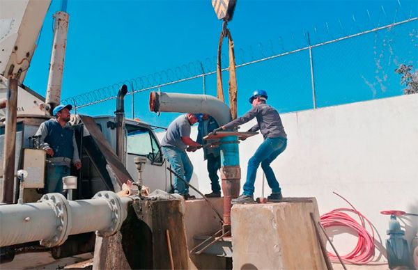 ODAPAS Chimalhuacán rehabilita los pozos Huatongo y San Agustín I