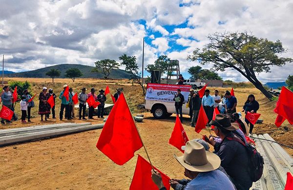 Lleva Antorcha obra que el Gobierno federal niega