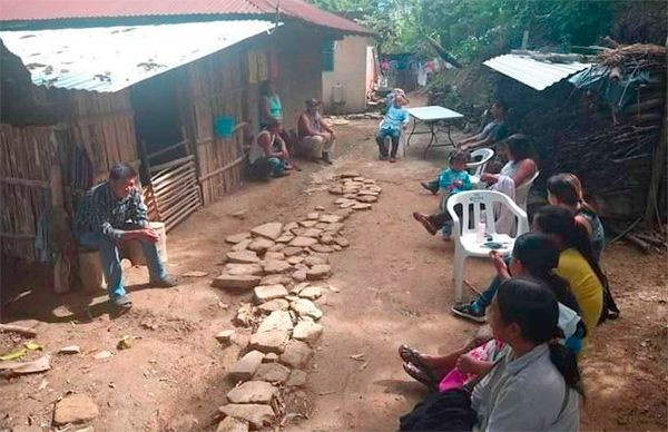 En Huehuetlán familias reafirman compromiso de lucha con Antorcha