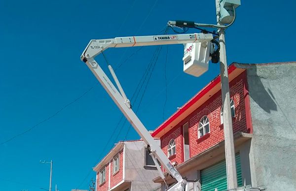 Empieza la pavimentación de la avenida Santa María en Nicolás Romero