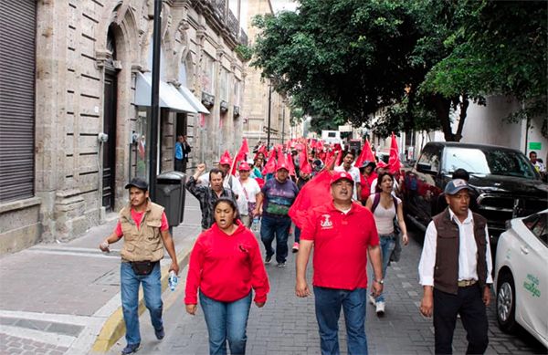 Alistan antorchistas manifestación contra la SIOP